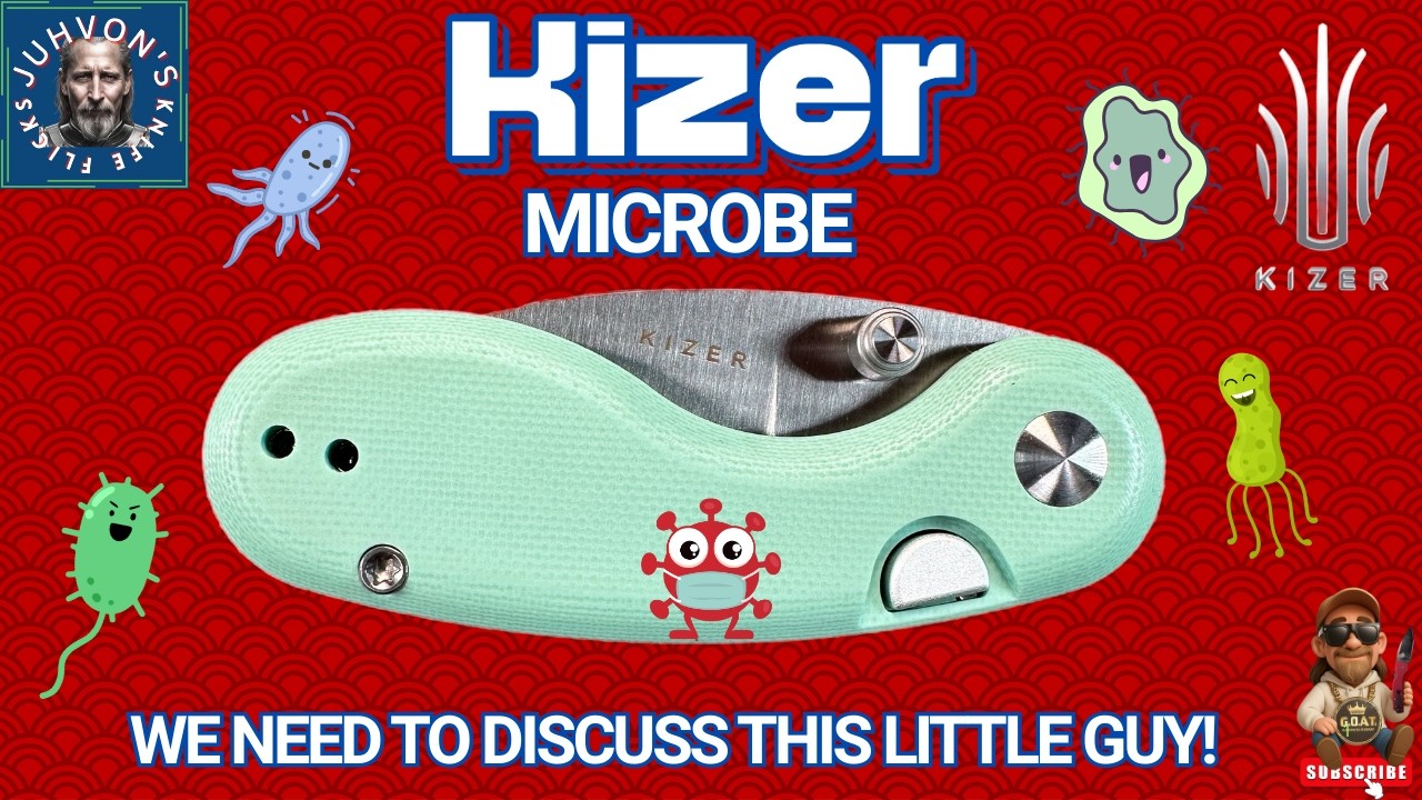 Kizer Microbe | Почему этот миниатюрный нож лучше полноразмерных ножей для повседневного ношения