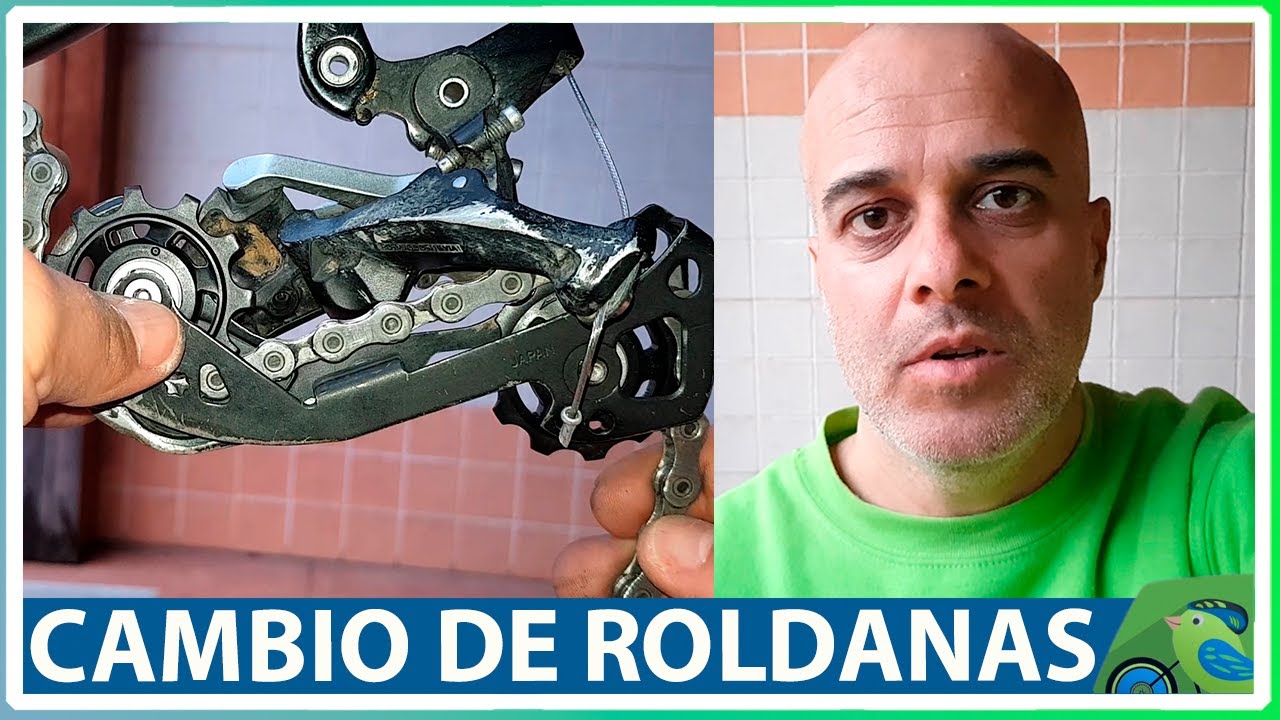 Cómo sustituir las roldanas y problema en el cambio con salto de cadena