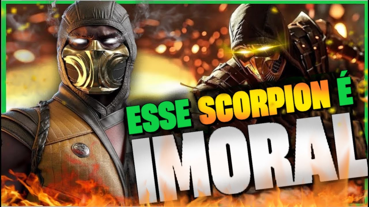 BRASILEIRO Com SCORPION IMORAL Faz VIRADA ÉPICA Em Evento Ao Vivo e VENCE O TORNEIO MORTAL KOMBAT1