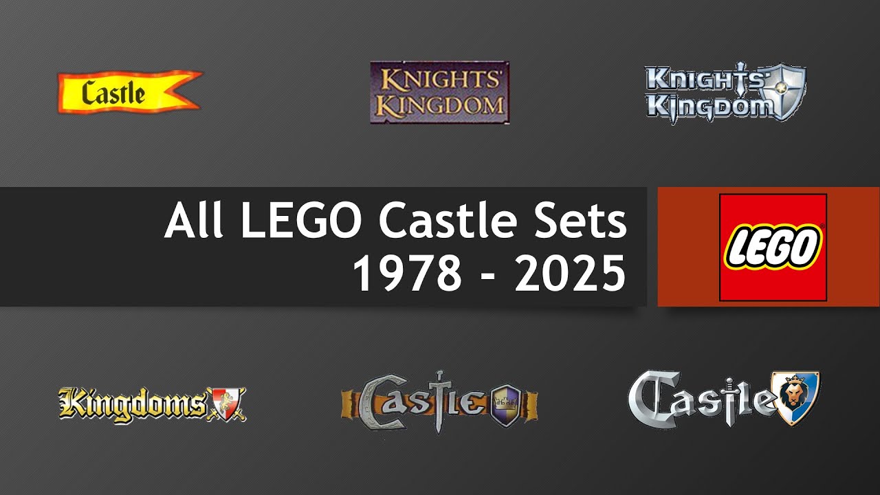 All LEGO Castle Sets 1978 - 2025 | Building Brick Sets