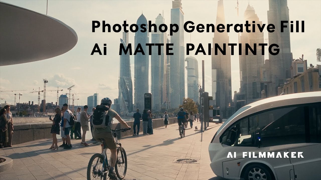 Photoshop Generative Fill - One Click Matte Painting ( Ai Video )
