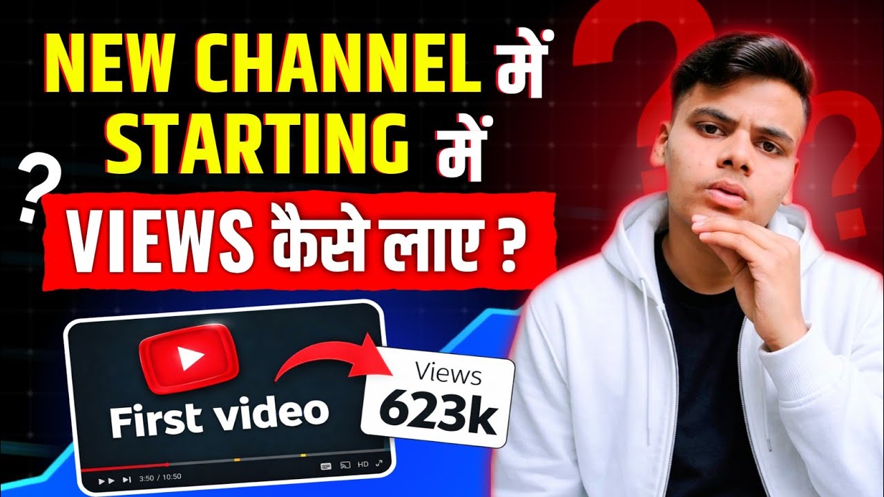 नए Youtube Channel पर Starting मै Views कैसे लाए ? 0 Subscriber पर Views कैसे लाए ? 