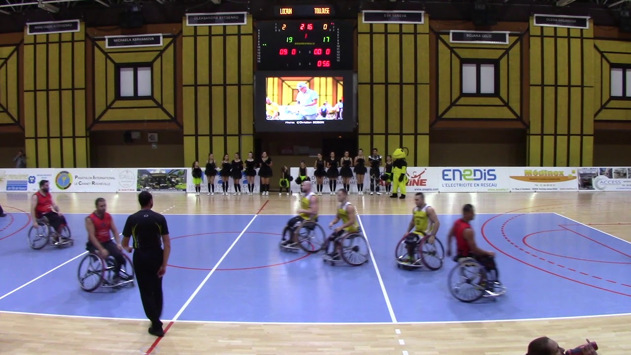 Handibasket Hornets Le Cannet VS Toulouse le 09-11-2019 Nat.A