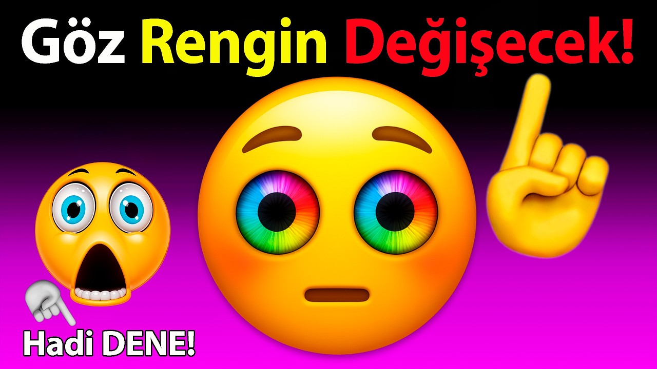 Bu Video Göz Rengini Değiştirecek! 👁️✨