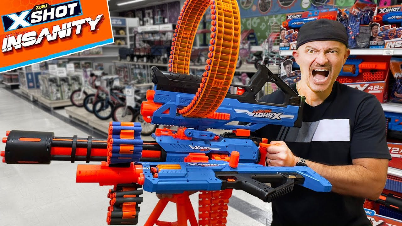 XSHOT INSANITY в TOYS R US!