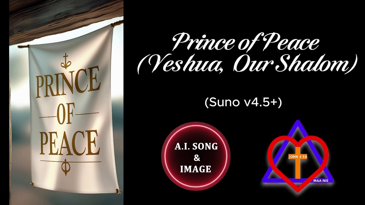 Prince of Peace (Yeshua, Our Shalom) - A.I. SONG & IMAGE #SUNO
