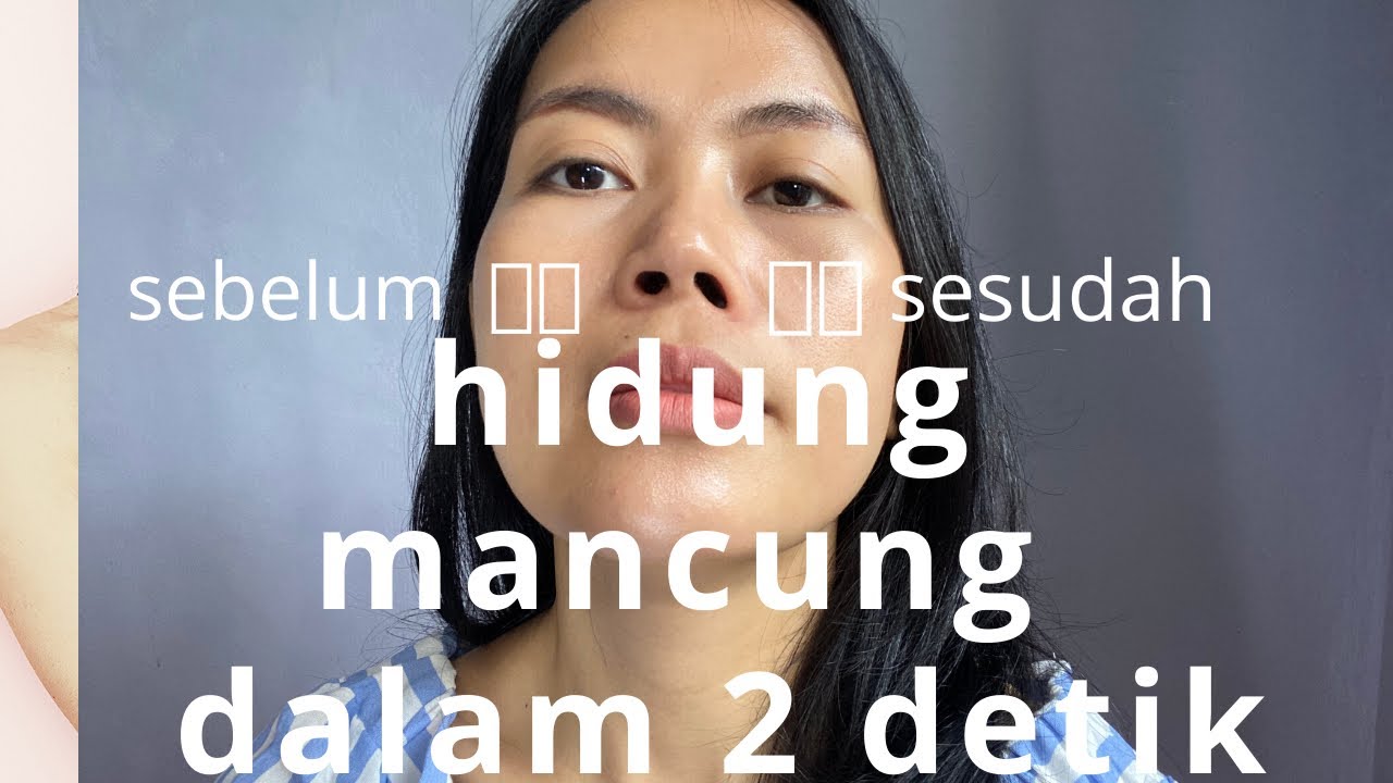 cara hidung mancung cukup 2 detik..harganya murah