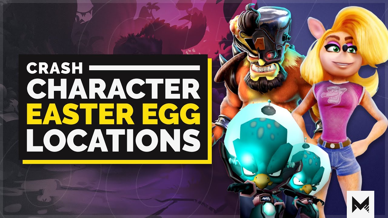 Crash Bandicoot 4 It's About Time: Easter Eggs For Pura, Crunch, Pinstripe, Tiny, Spyro And More!