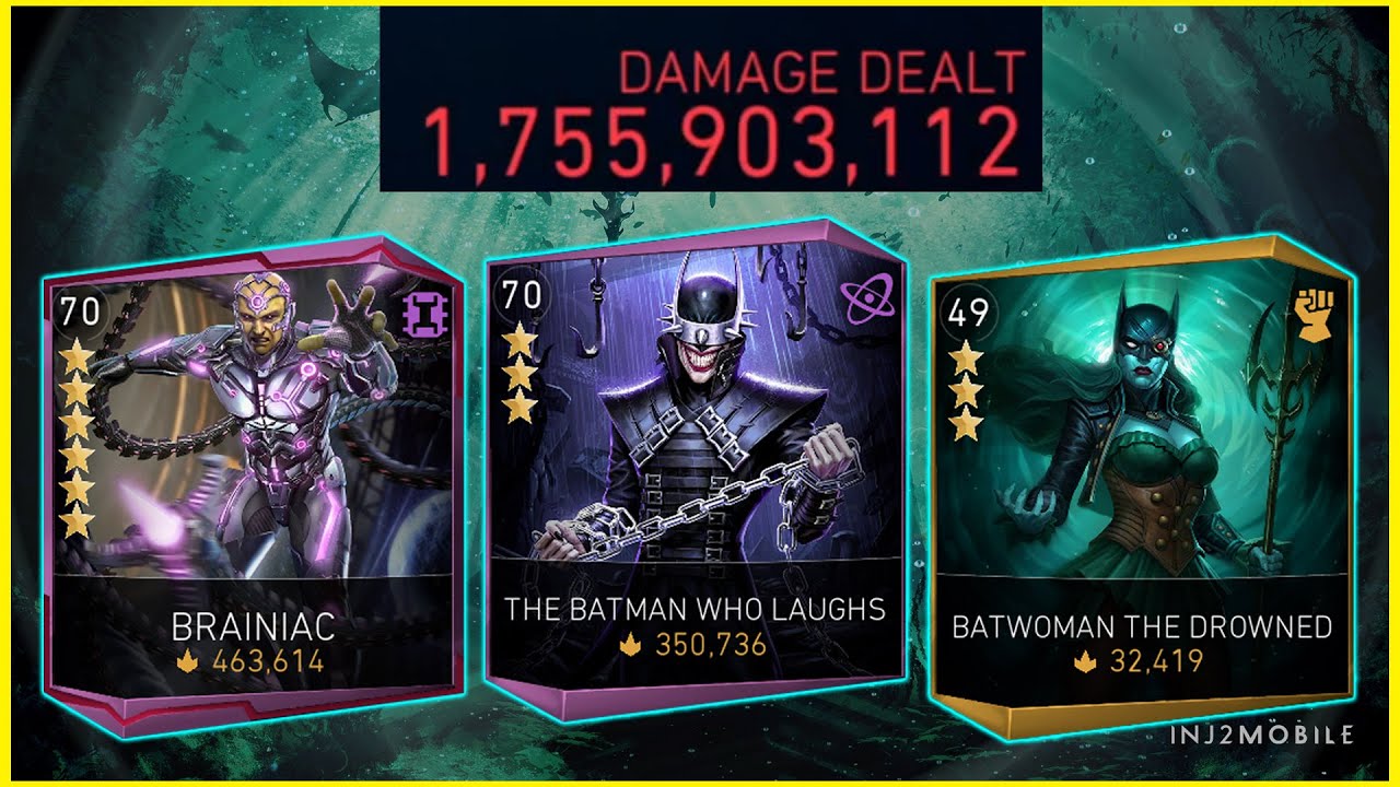 New Batman Who Laughs Team Does 1,7 Billion Damage Injustice 2 Mobile