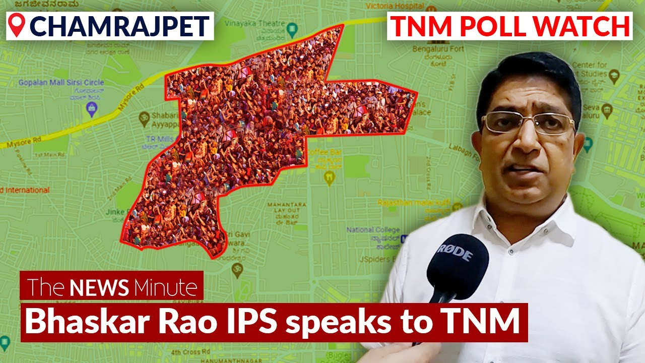 BJP’s Bhaskar Rao: I want to depolarise Chamarajpet | Karnataka Elections 2023 | TNM Poll Watch