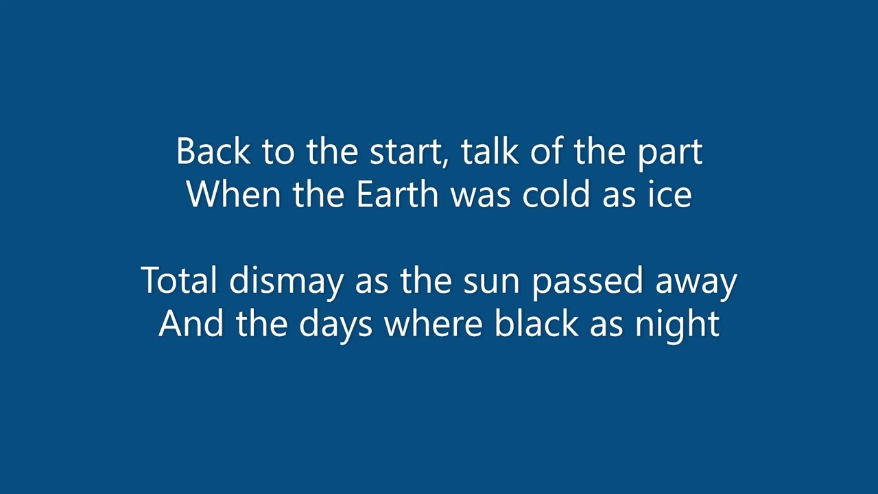 Rust in Peace...Polaris - Megadeth (lyric video)