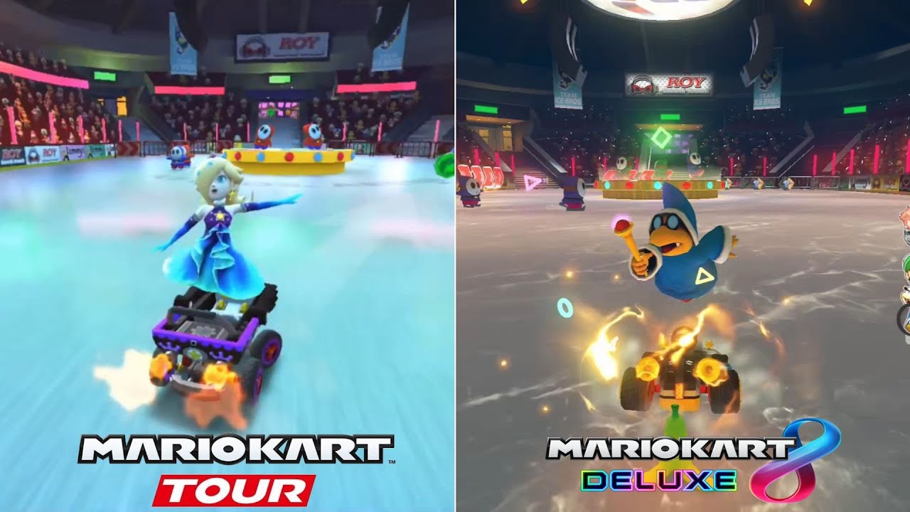 Evolution Of Tour Vancouver Velocity Course In Mario Kart Games [2020-2023]