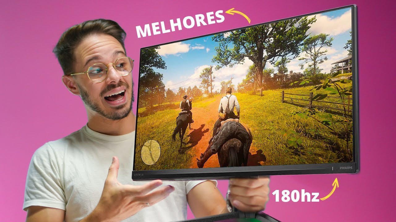 OS MELHORES MONITORES para comprar em 2026! Gamers e para Trabalho