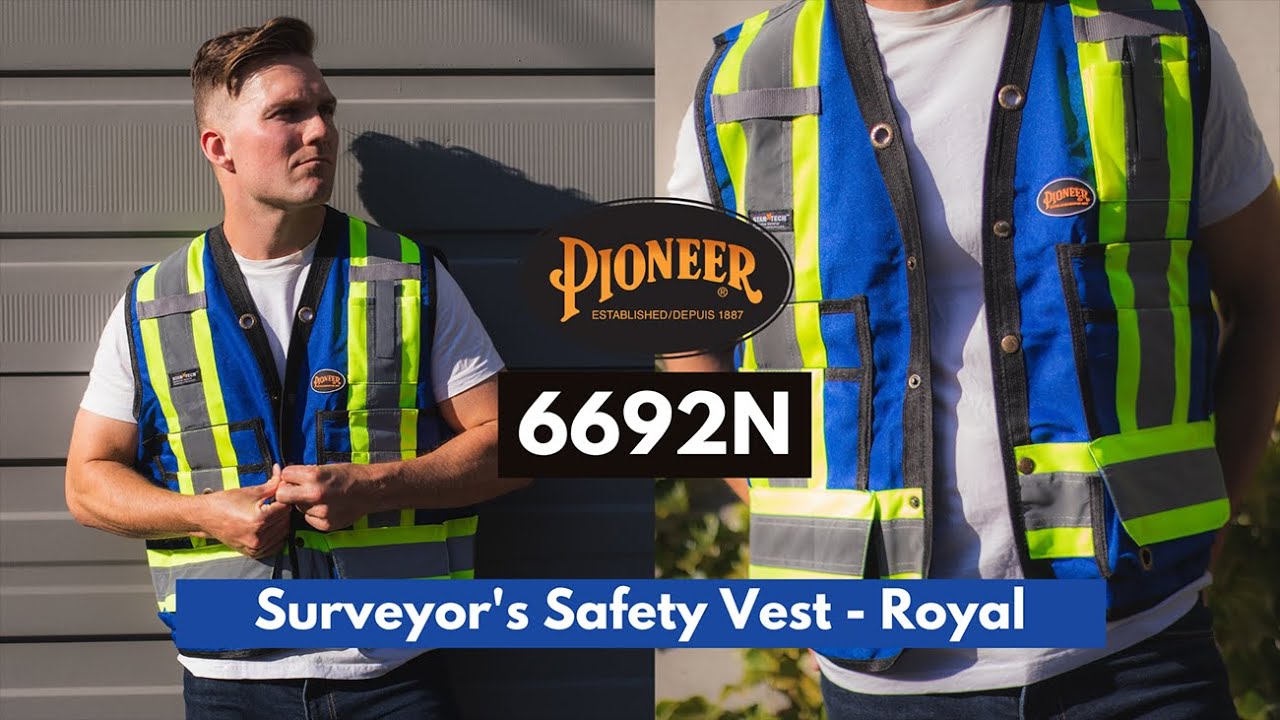 Pioneer 6692N Surveyor's Safety Vest | Safetywear.ca
