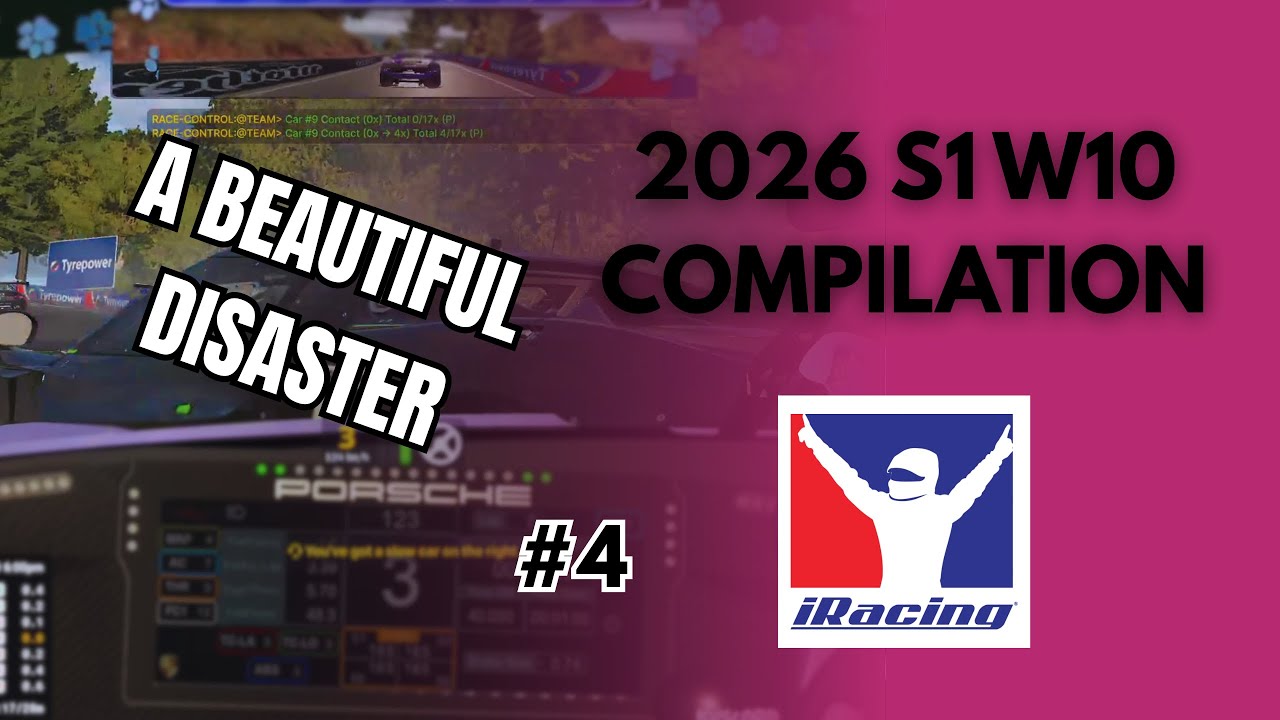 iRacing Season 1 Week 10 2026 #4 &ndash; Crash Compilation | Wrecks, Saves & Incidents
