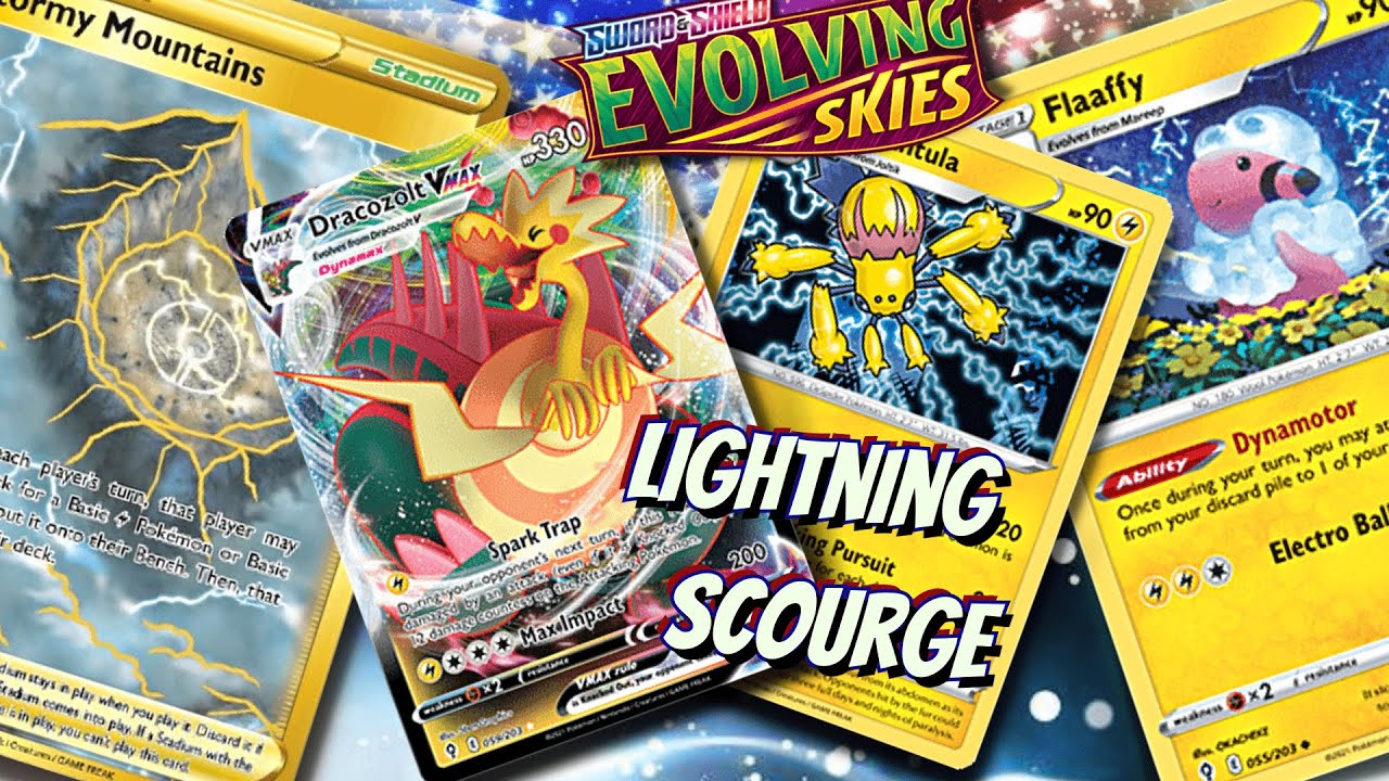 Dracozolt VMAX Deck Profile. W/ Galvantula & Flaaffy. Pokemon TCG Online Gameplay. Evolving Skies