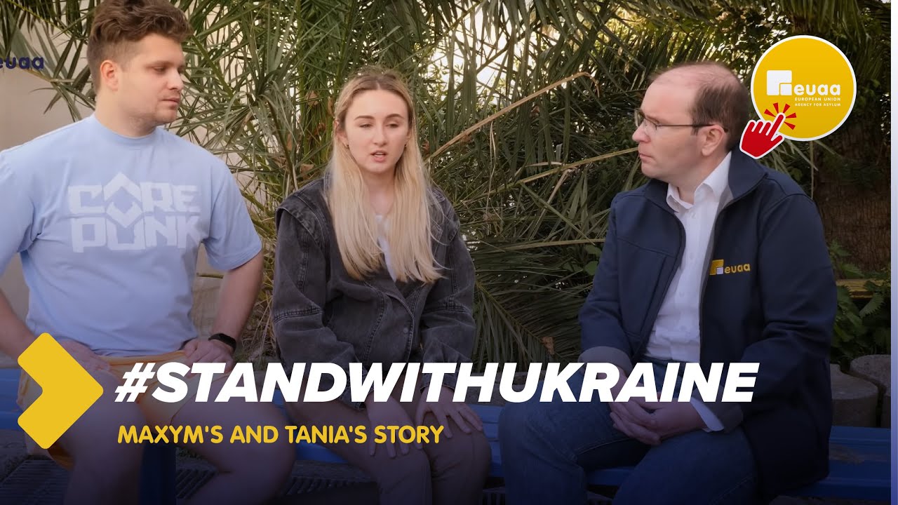 The journey from Ukraine to Greece: Maxym's and Tania's story