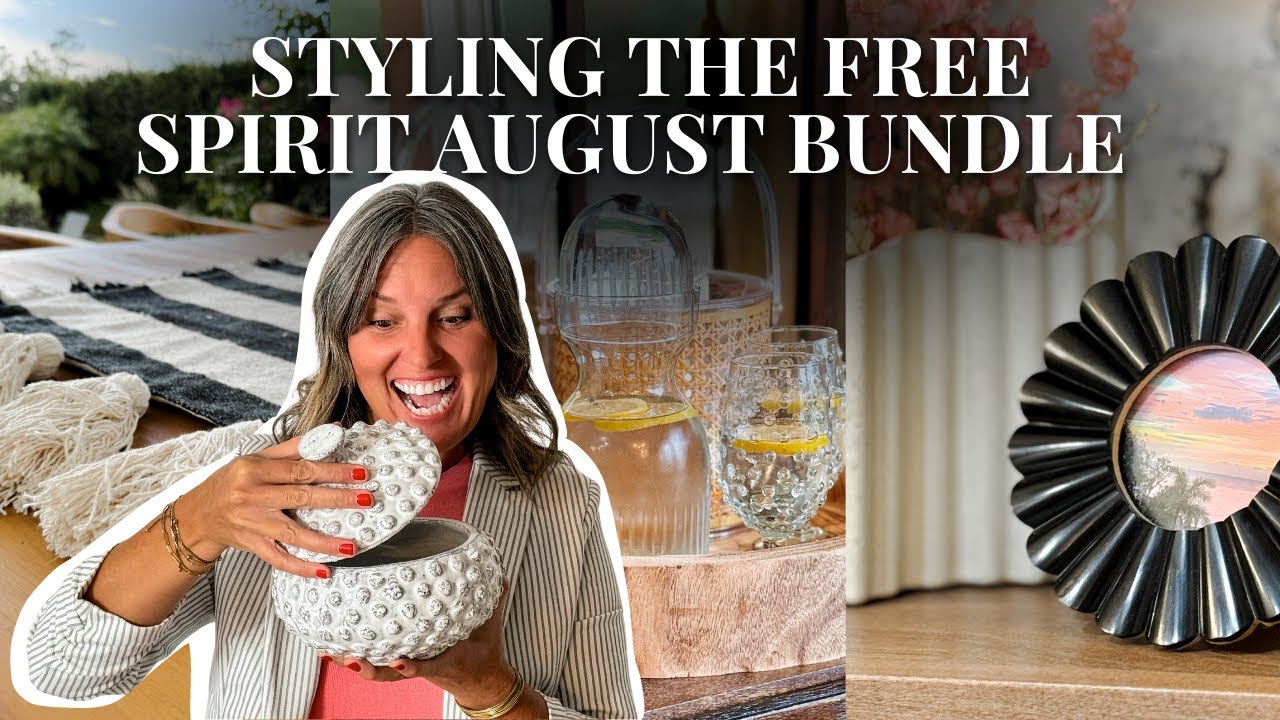 Styling FREE SPIRIT BUNDLE August Elite & Petite || 2024 Home Decor Subscription Box