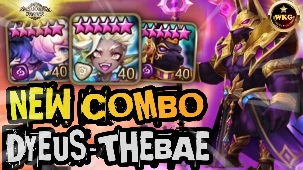 MORE DEF BREAK! MORE DAMAGE BY DARK ANUBIS IN RTA SUMMONERS WAR