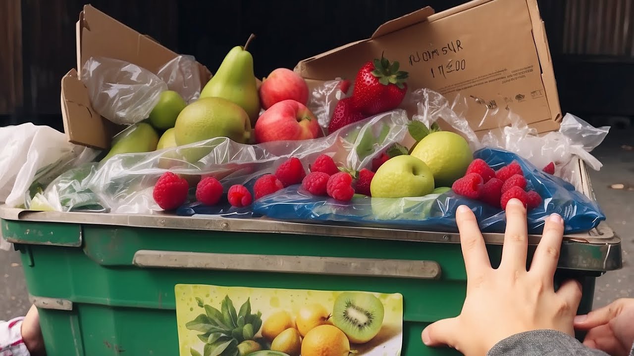 Dumpster Diving Aldi #329 FREE GROCERY SHOPPING!