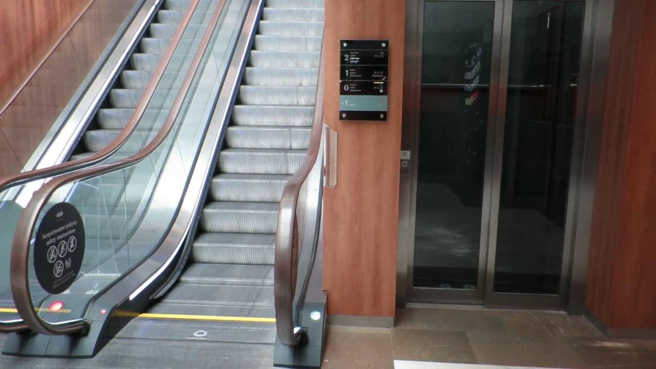 schindler 5500 elevator@Aupark, Bratislava
