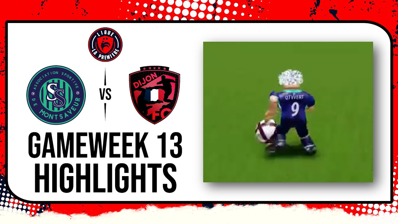 A.S. Montsauveur vs Club de Dijon | RFL S1 - Ligue La Première [GW13]
