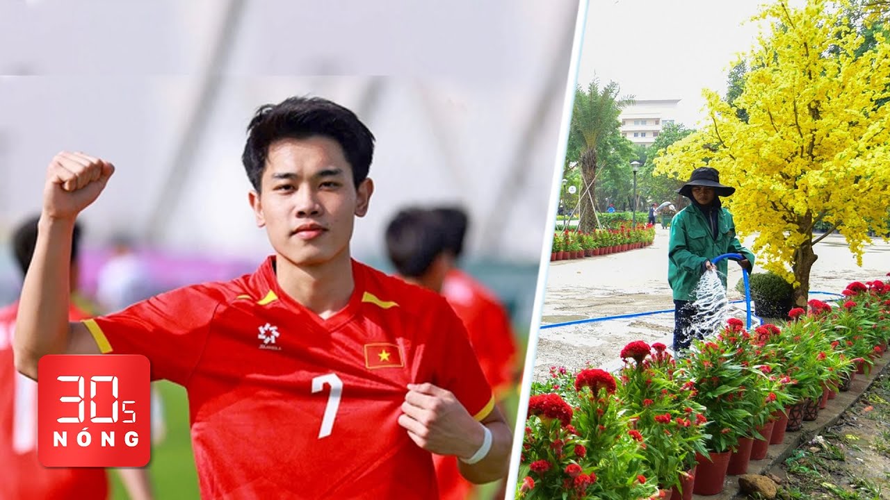 Bản tin 30s Nóng: Đình Bắc vua phá lưới U23 Châu Á; TP.HCM mở cửa công viên mới trên ‘đất vàng’