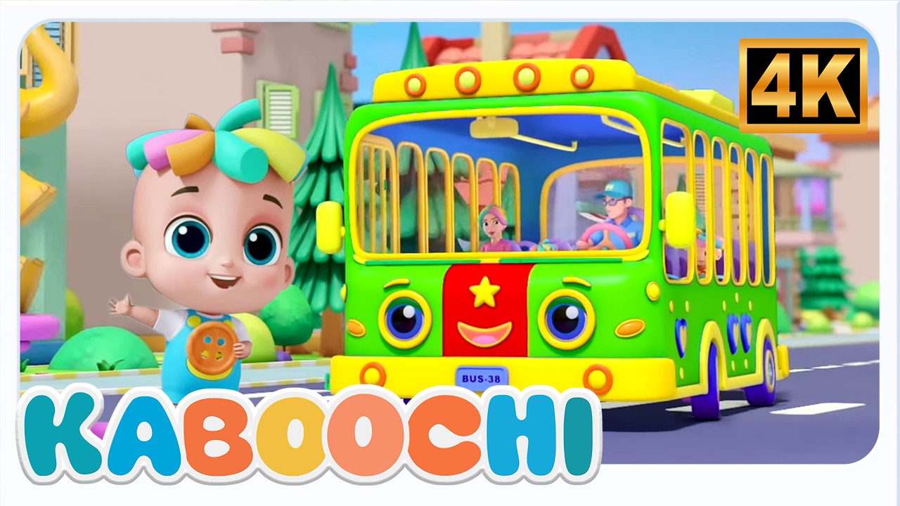 Wheels On The Bus Go Round And Round Nursery Rhyme And More Songs For Kids
