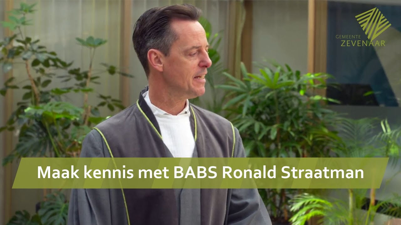 Trouwambtenaar Ronald Straatman | gemeente Zevenaar