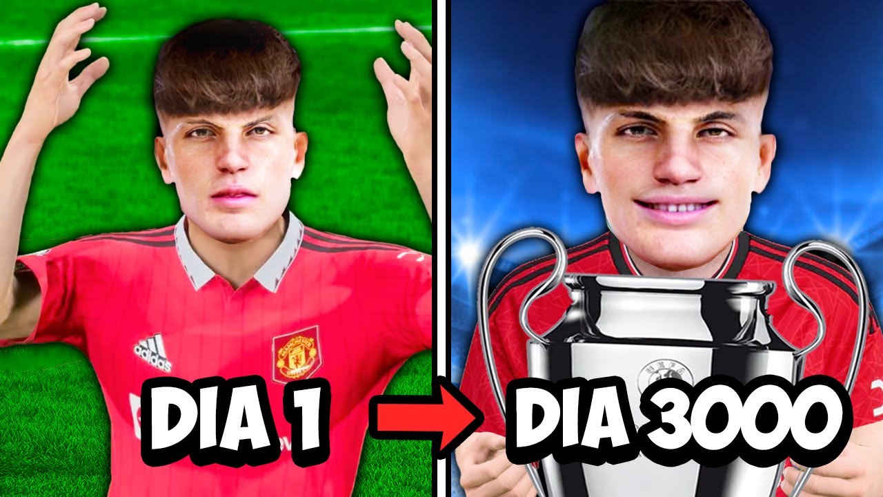 Jugué 15 Temporadas con el Manchester United en FC 24!