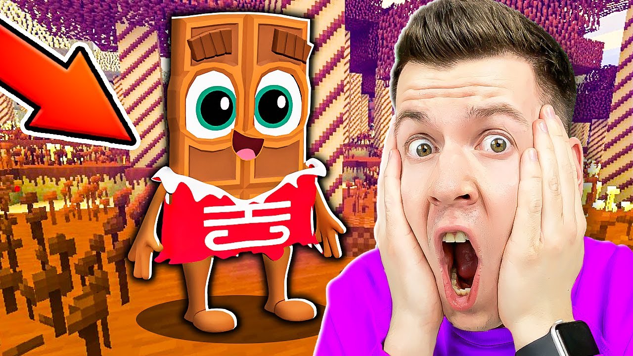 😱🍫 Я Попал В *СЕКРЕТНЫЙ* Шоколадный МИР в Майнкрафте !