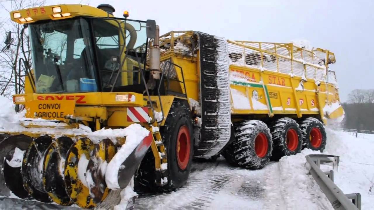 Débardeuse JPS MEGA STAR DB75 DENEIGEMENT 2010 HD