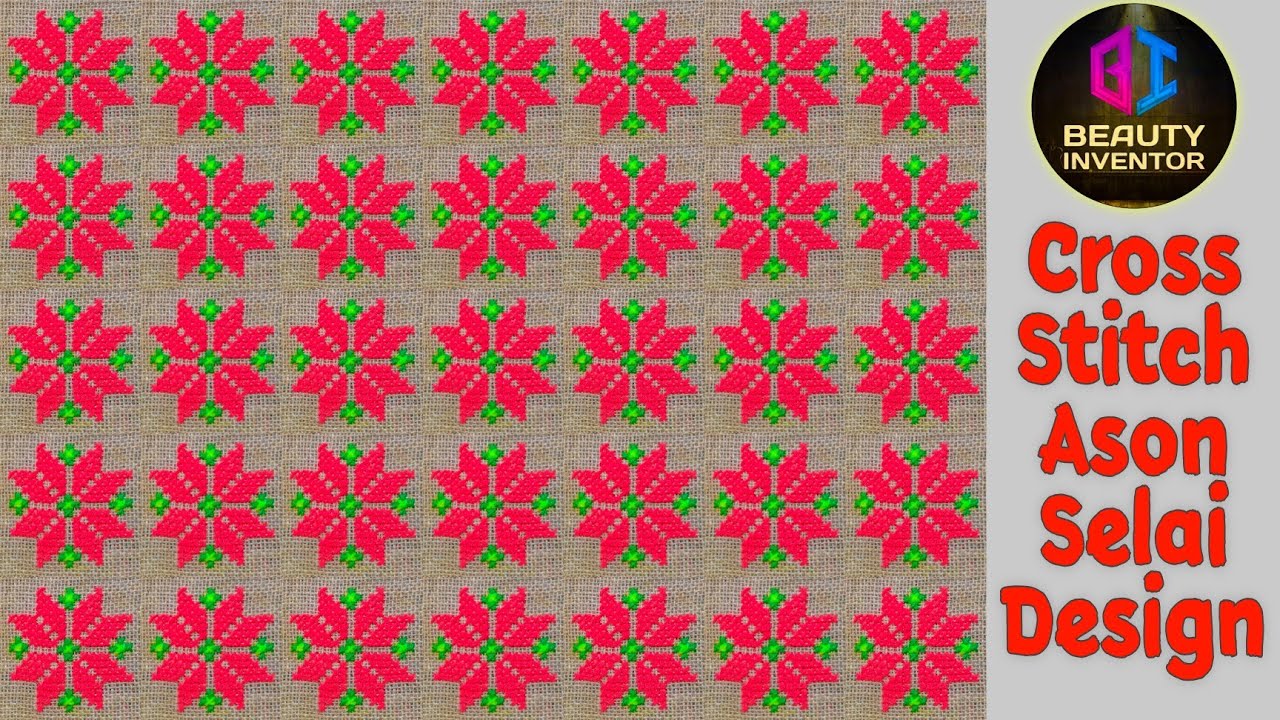 Cross Stitch Design || Ason Selai Design