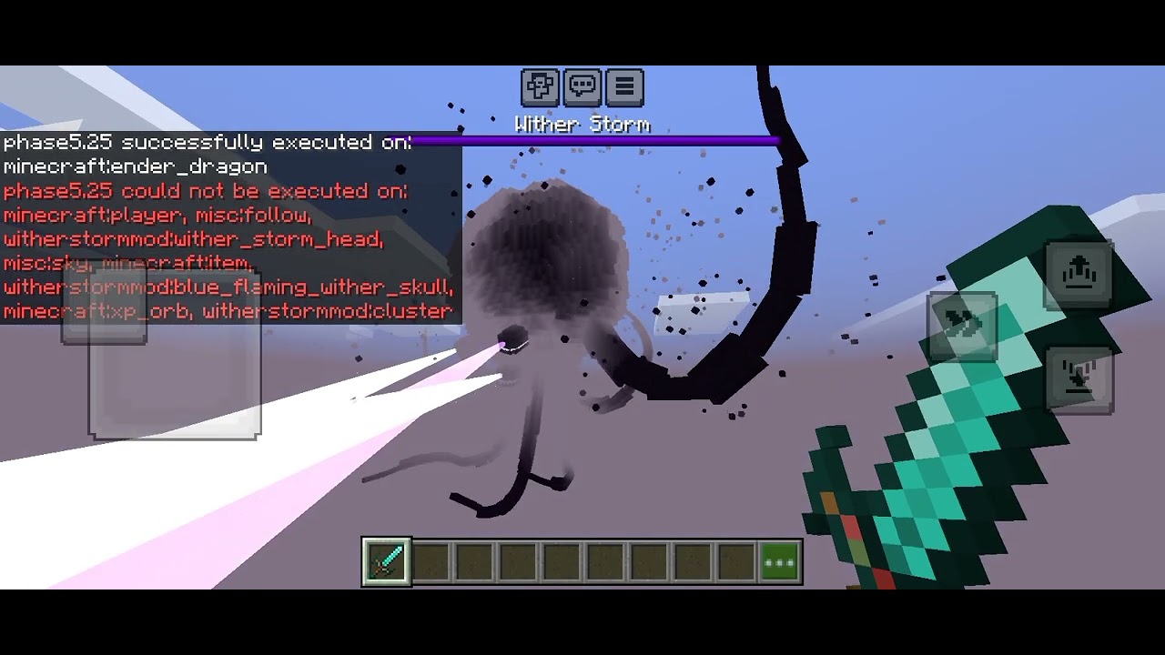 reanimated wither storm addon bedrock port