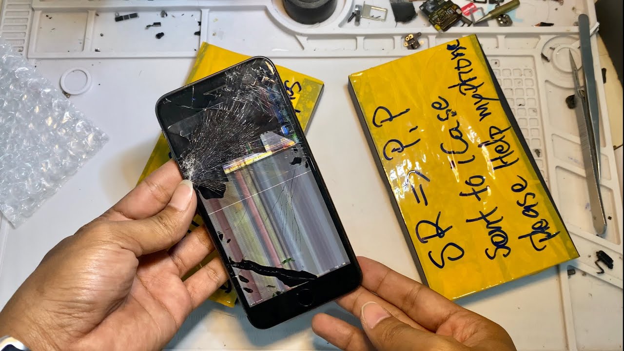 Restoration iPhone 7plus...(4k videos)