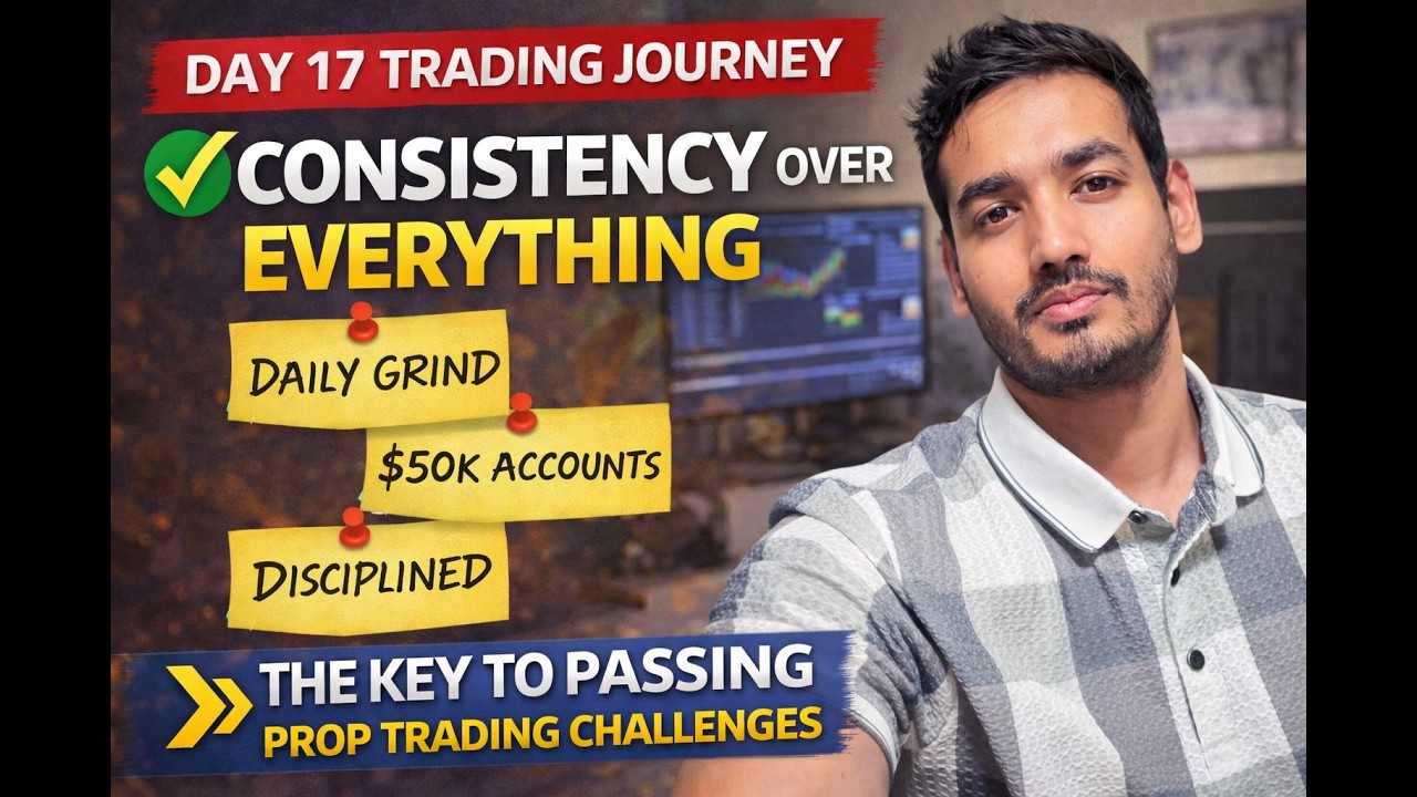 Day 17 of My Trading Journey | Staying Consistent