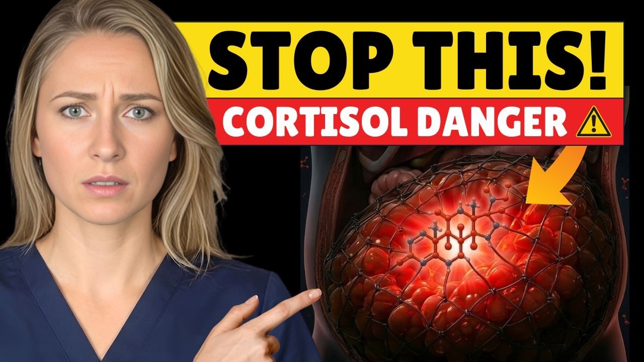 SENIORS, THIS Is Why Your Belly Fat Won't Go Away After 60 (It's Your Cortisol)