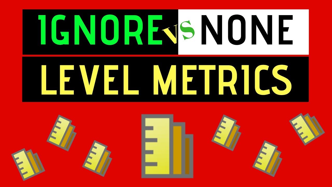 Ignore vs None Level Metrics in MicroStrategy