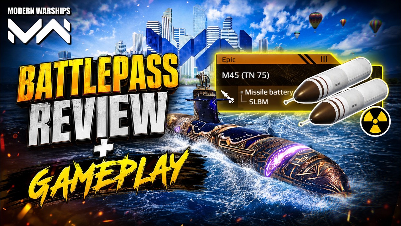 NEW Battlepass Review & Gameplay | Is It Worth It?🤔| Modern Warships