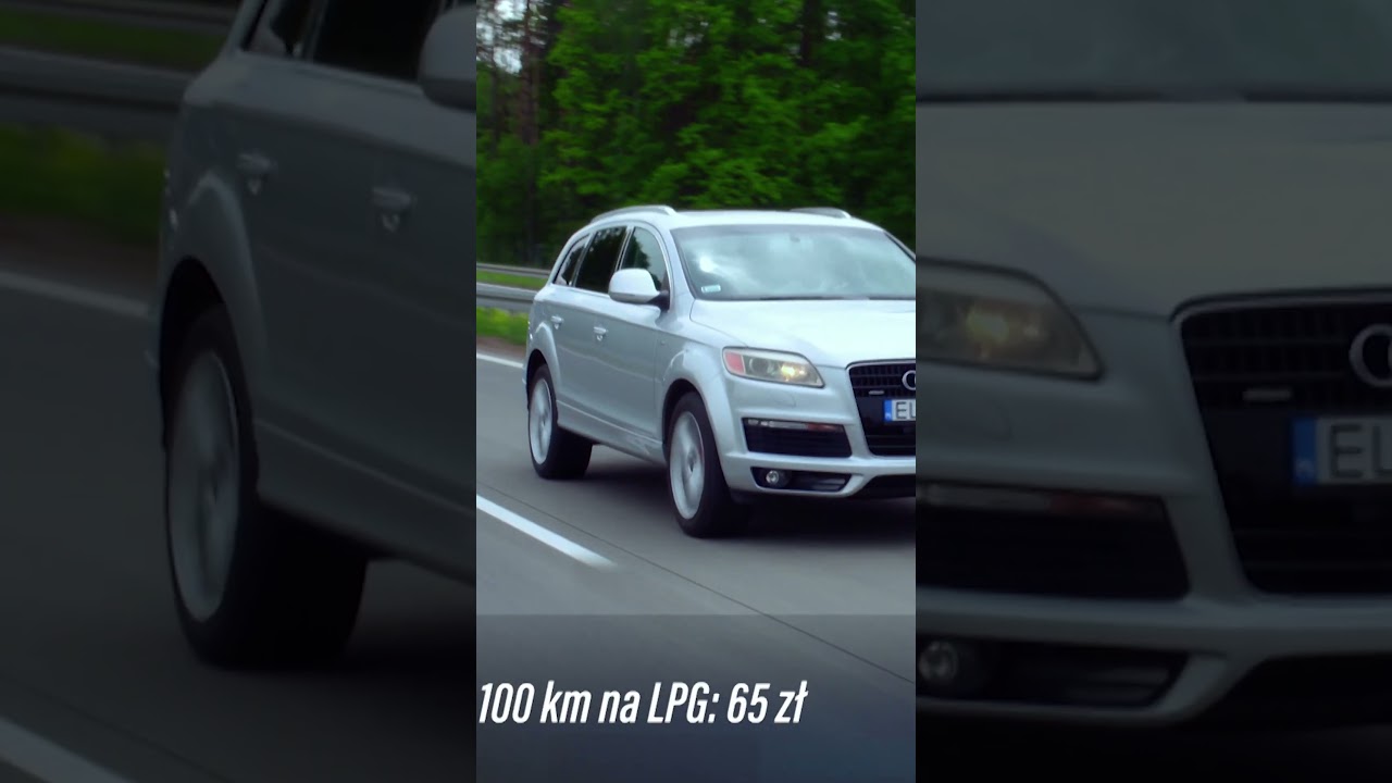 To Audi Q7 pali prawie 20 litr&oacute;w na 100 km! 😥 LPG rozwiązaniem? | Z drugiej ręki #shorts