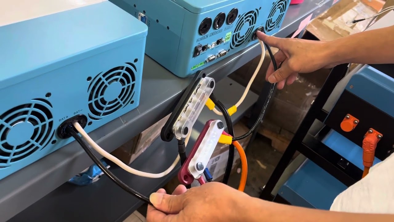 how to Install Sun gold power SPH5k 1+1 with battery