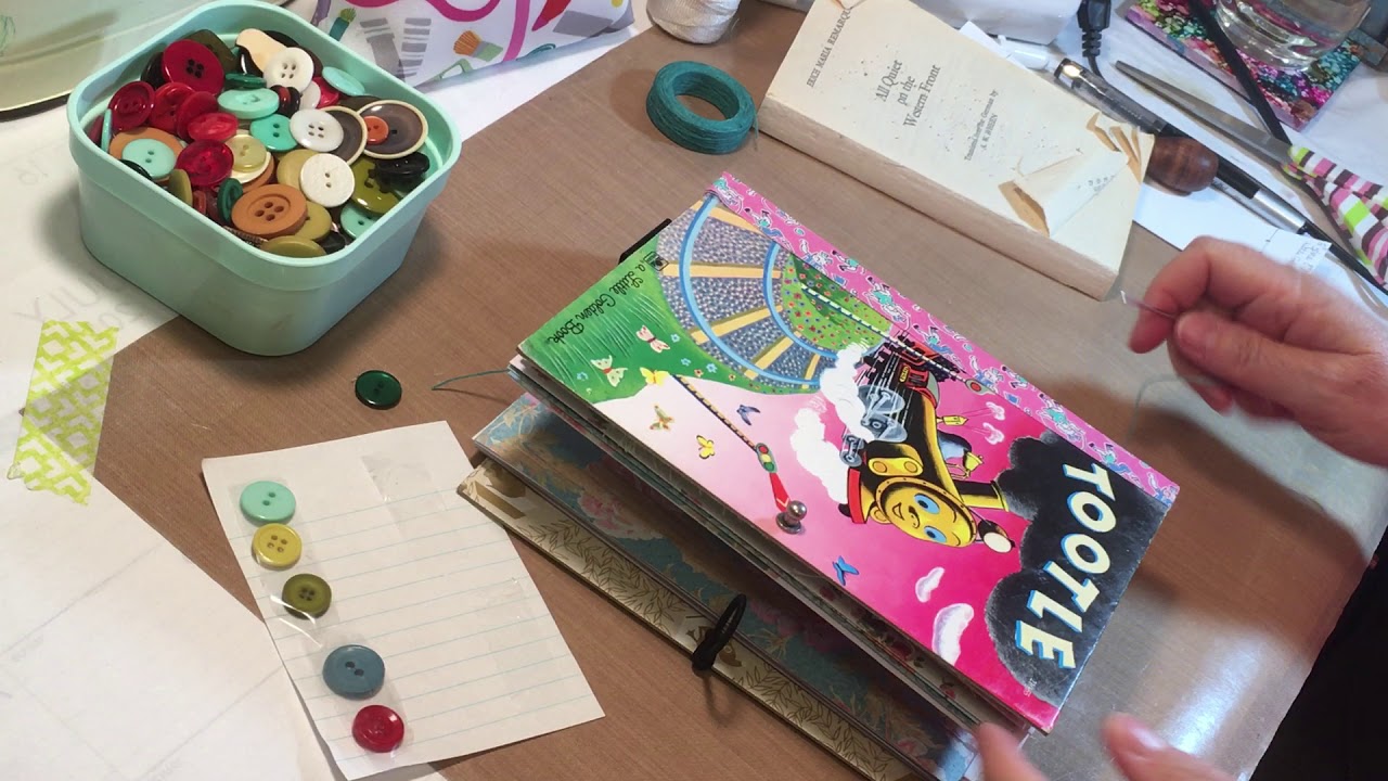 Craft with Me - Sewing in the Signatures