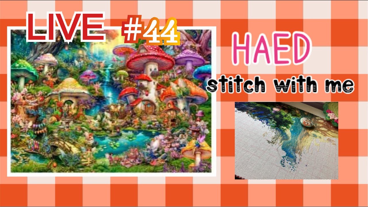 #44 HAED stitch live