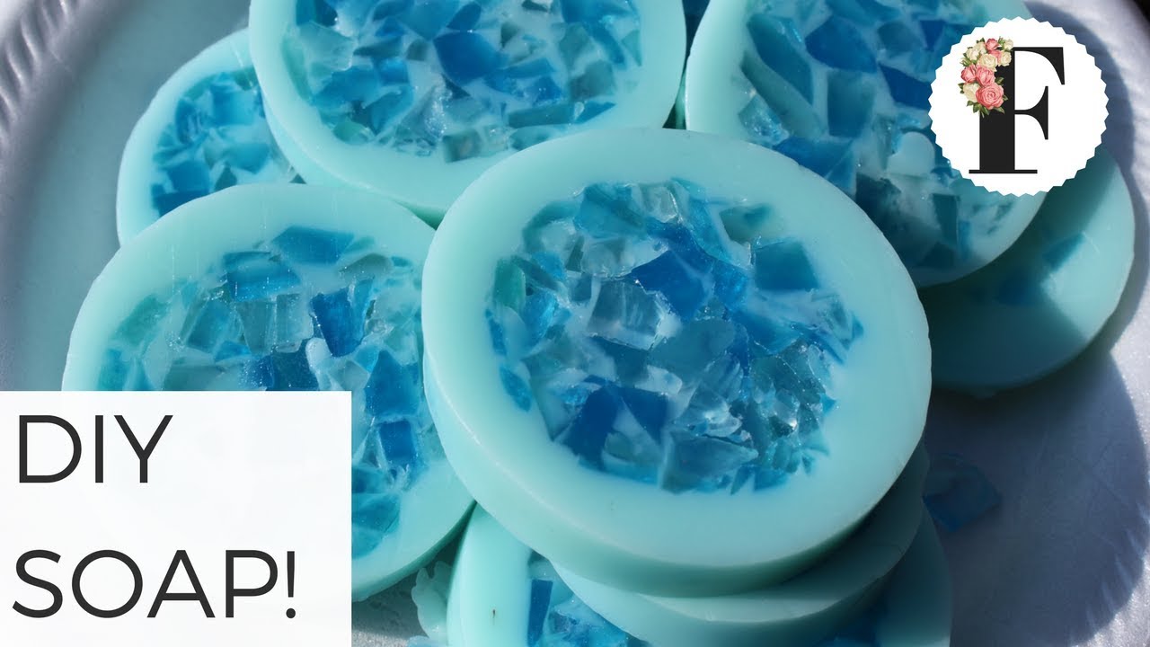 DIY Melt and Pour Rimmed Soap Tutorial Soap Making How to melt and pour soap Easy Beginner Beauty