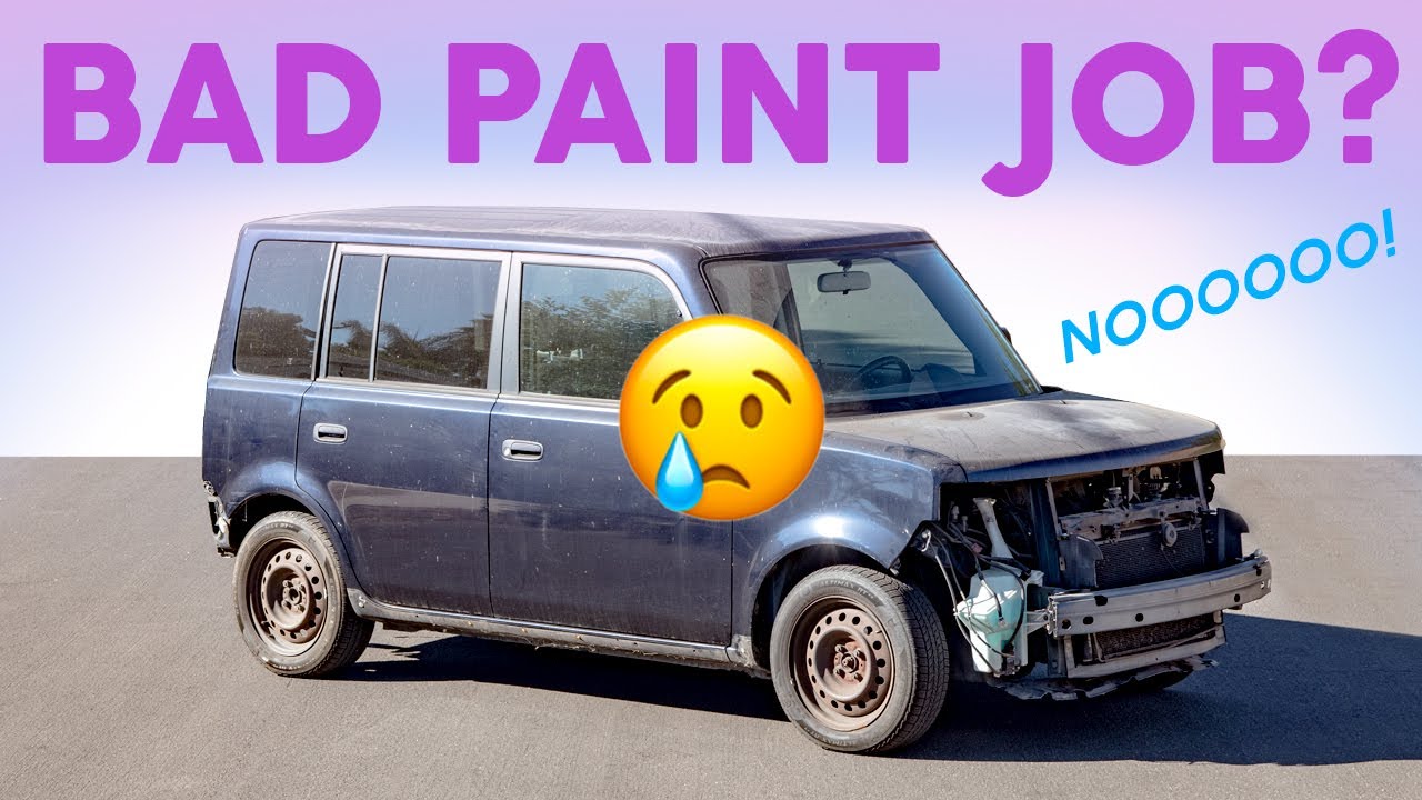 Посмотрите это перед тем, как перекрасить свой автомобиль — покраска Scion xB пошла не так!