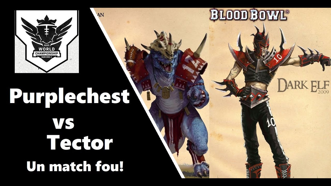 Le match pour aller en 1/4 de finale WC entre Purplechest vs Tector