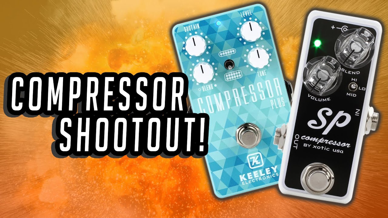 Keeley Compressor Plus vs Xotic SP Compressor | Effects Pedal Shootout!