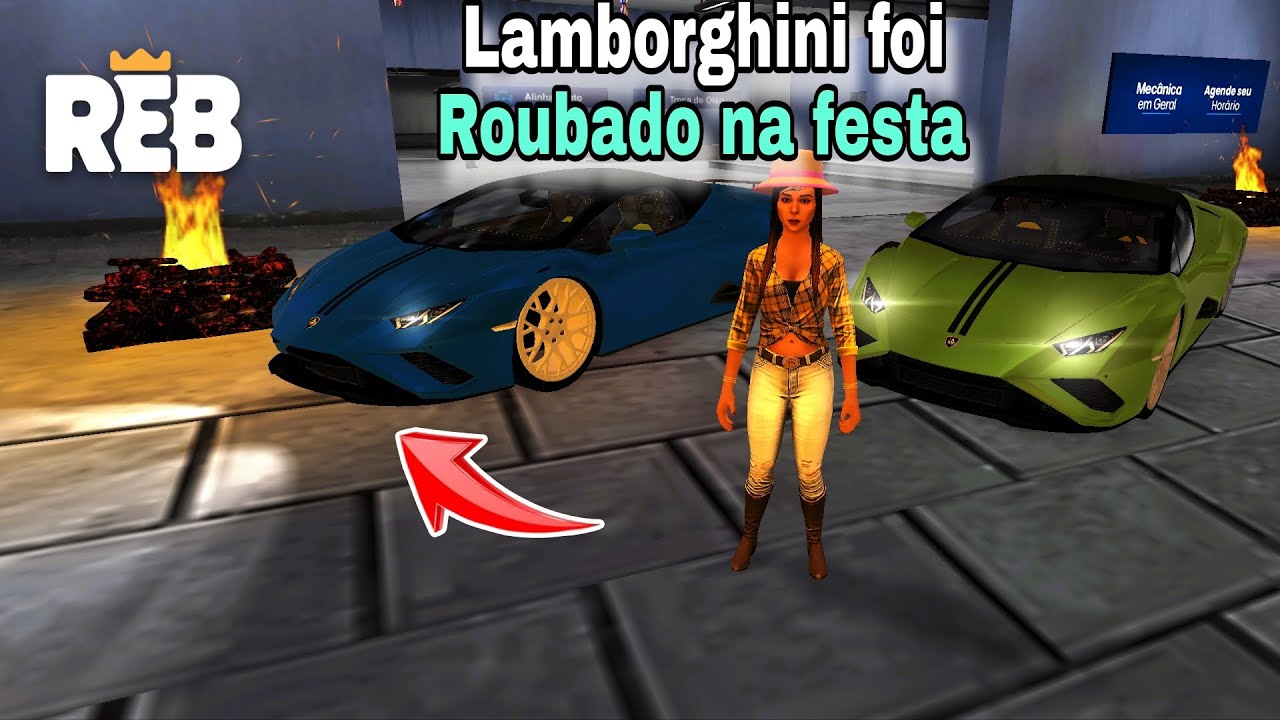 Lamborghini roubada🚨 Roubo de uma carro de luxo no dia da festa junina 🎉