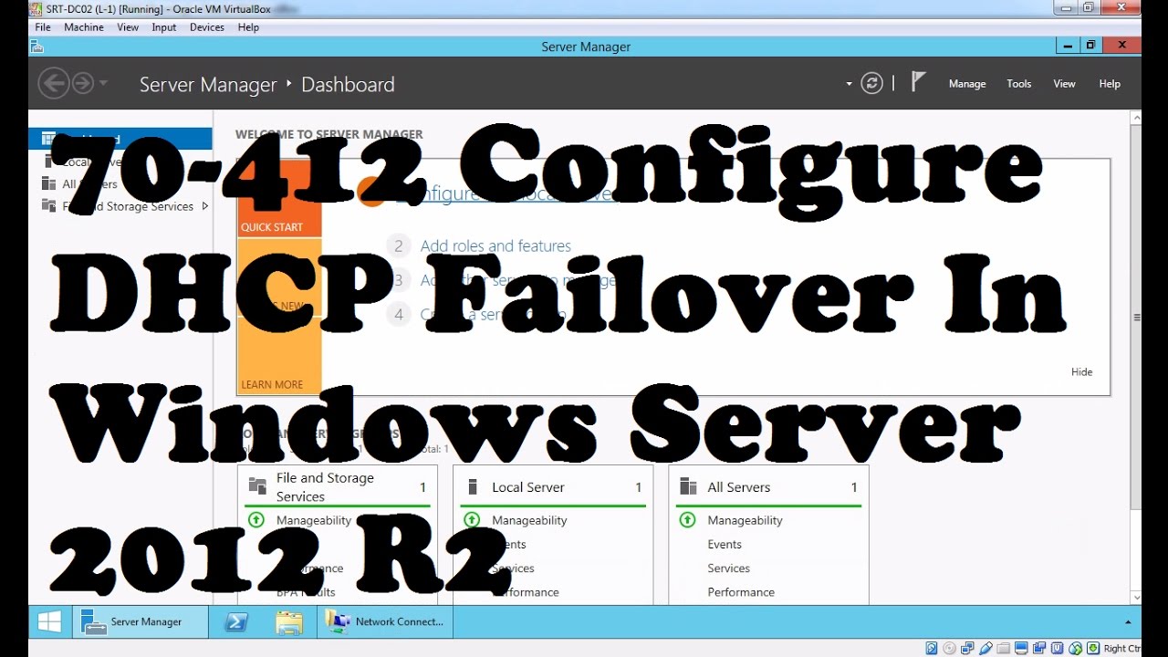 How To Configure DHCP Failover In Windows Server 2012 R2