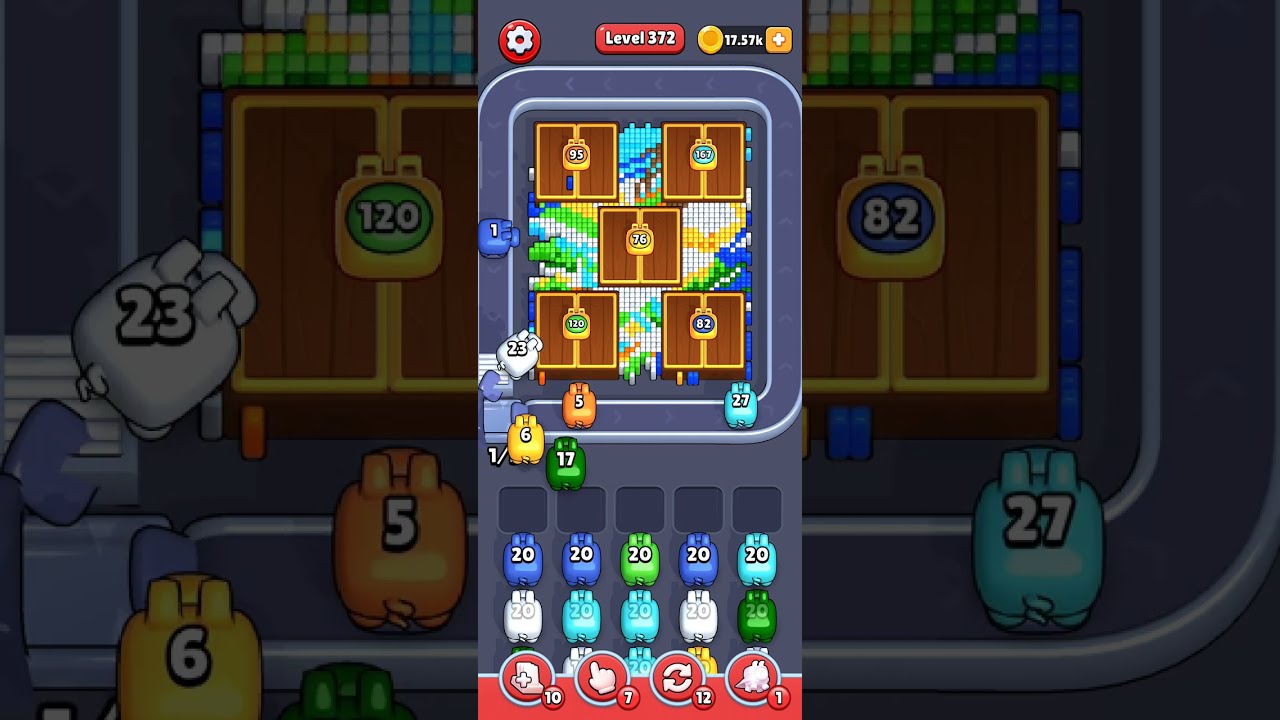 Pixel Flow — very hard level 372
